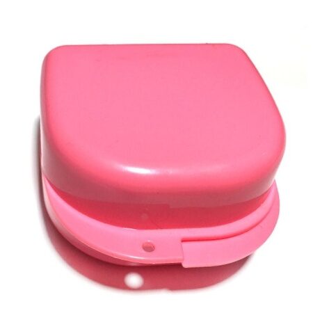 Plastic Box бокс пластиковый, 78*83*45 мм, цвет: розовый