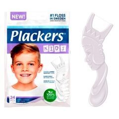 Plackers Kids детский флосс-зубочистка, 24 шт.